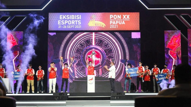 Ekshibisi Esports PON XX Papua 2021 ditutup