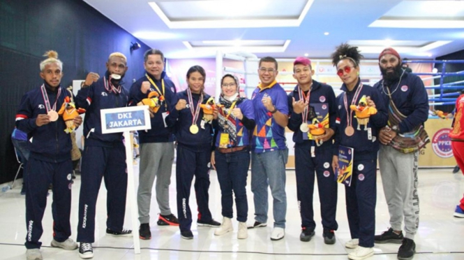 Kontingen kickboxing DKI Jakarta
