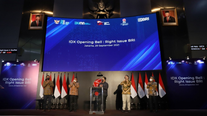 Opening Bell di Bursa Efek Indonesia (29/09)