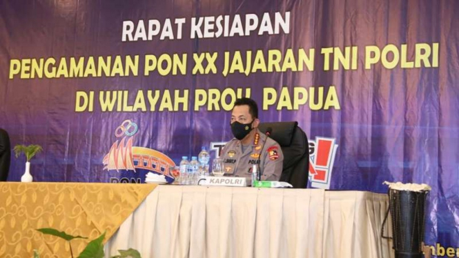 Panglima dan Kapolri mempimpin kesiapan pangamanan PON XX Papua