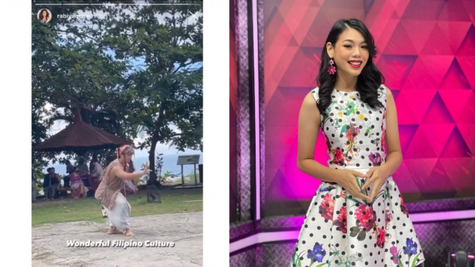 Miss Indonesia Alya Nurshabrina bela Sabilulungan yang diklaim Filipina.