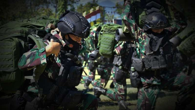 VIVA Militer: Pasukan Yonif 711/Raksatama