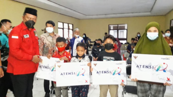 Kemensos serahkan bantuan ATENSI di Provinsi Lampung