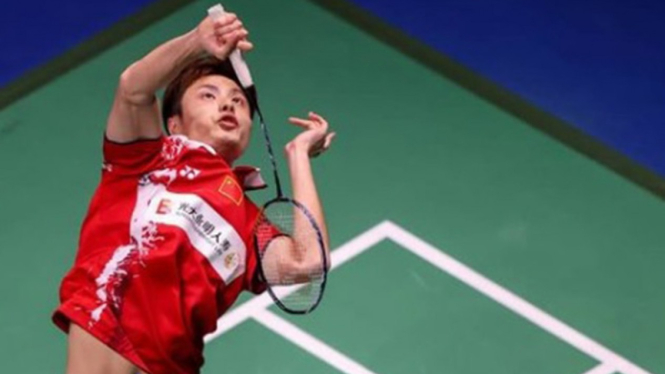 Tunggal putra China, Shi Yuqi di Piala Sudirman 2021
