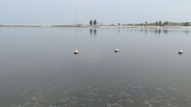 Kawasan pesisir Ancol di Jakarta Utara.