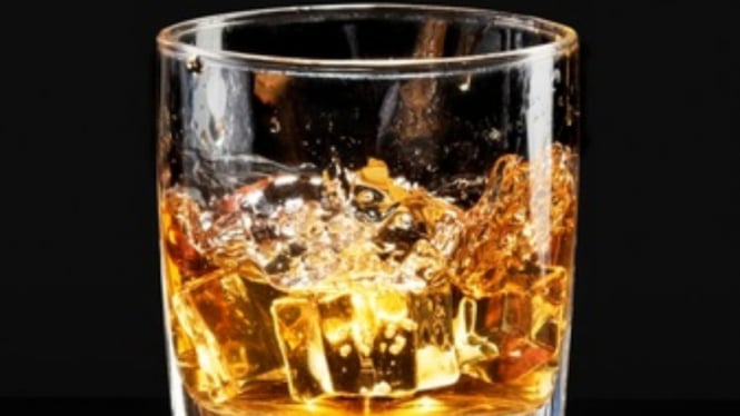 Ilustrasi Scotch whisky/minuman beralkohol.