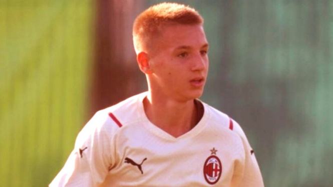 Bintang muda sensasional AC Milan, Francesco Camarda