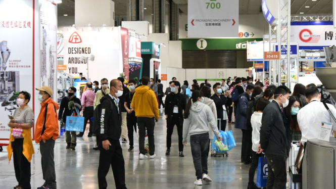 Pameran teknologi Taiwan.