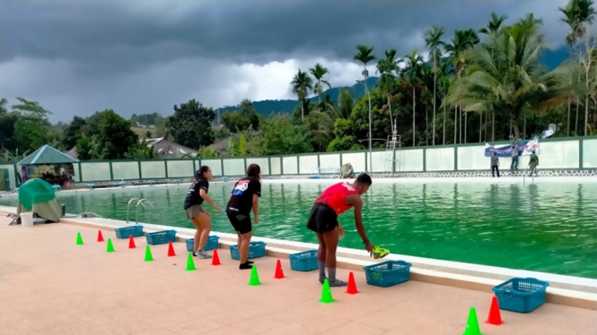 Persiapan modern pentathlon di PON XX Papua