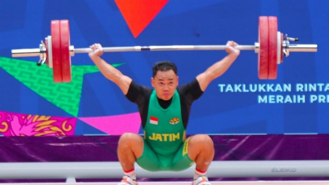 Atlet nasional, Eko Yuli Irawan di PON 2020