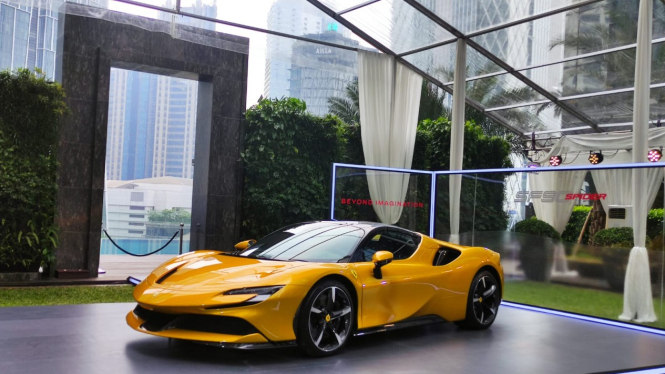 Ferrari SF90 Spider. Foto: Farhan/VIVA.co.id