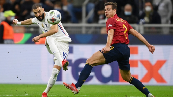 Final UEFA Nations League antara Prancis vs Spanyol