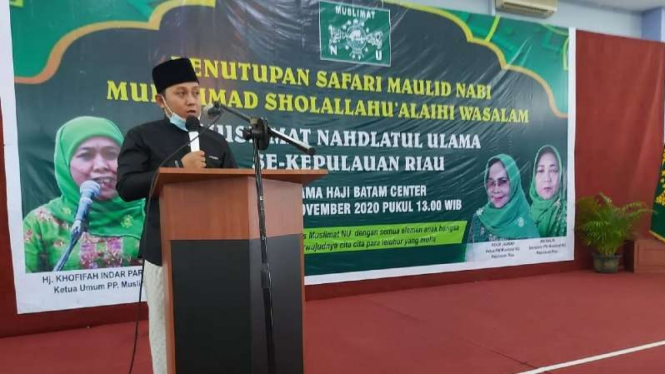 Ketua Forum Komunikasi Kiai Kampung Indonesia (FK3I) Mas Muhammad Maftuch atau Gus Maftuch.