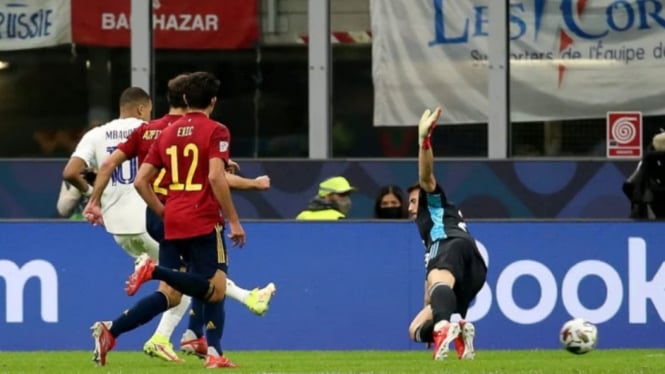 Final UEFA Nations League antara Spanyol vs Prancis. 