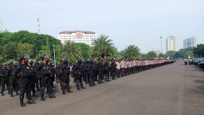 Apel Gelar Pasukan di Monas