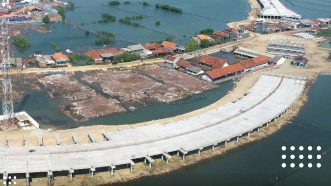 Proyek Tol Semarang-Demak.