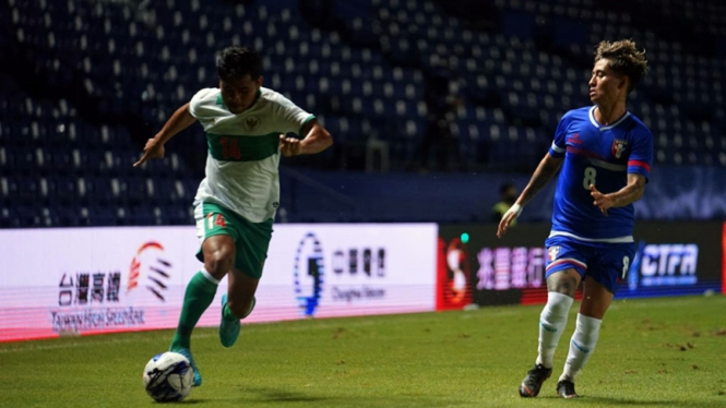 Timnas Indonesia lawan Taiwan di leg kedua play-off Kualifikasi Piala Asia 2023
