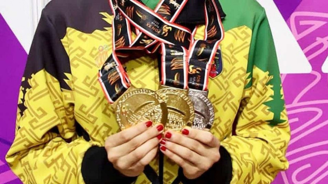 Ilustrasi medali PON XX Papua.