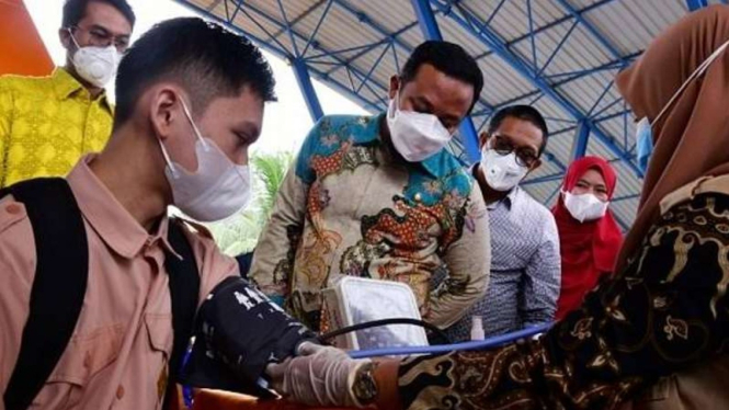 Plt Kepala Dinas Kesehatan Sulawesi Selatan dr Arman Bausat