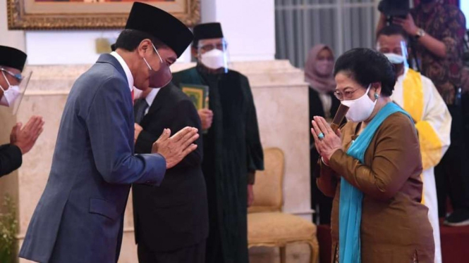 Megawati Soekarnoputri Dilantik Presiden Sebagai Ketua Dewan Pengarah BRIN