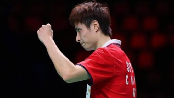 Tunggal putra China, Shi Yuqi di Piala Thomas 2020