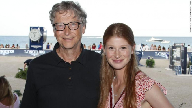 Bill Gates dan Jennifer Gates.