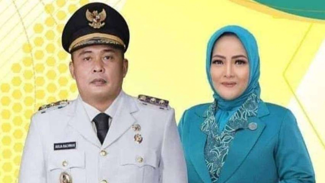 Wakil Wali Kota Medan Aulia Rachman dan Istri tercinta Alm. Shaula Arindianti.