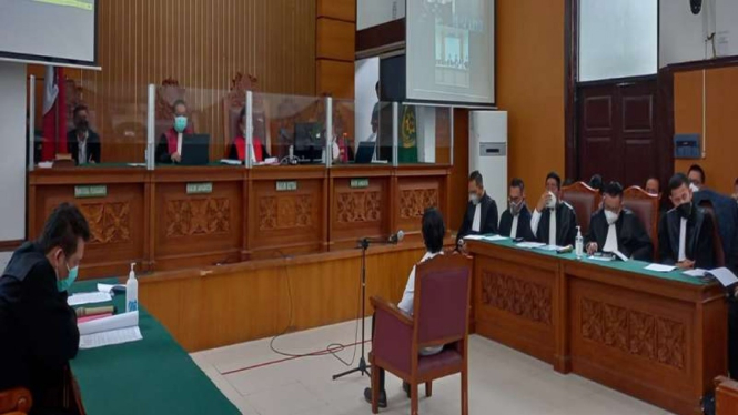 Sidang kasus pembunuhan laskar FPI di Pengadilan Negeri Jakarta Selatan