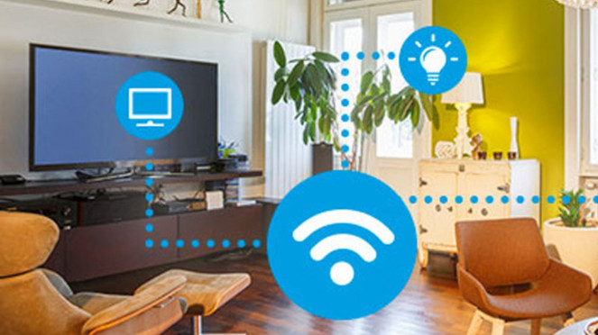 Ilustrasi smart home.