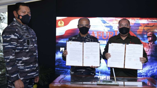 VIVA Militer: KSAL saksikan Penandatanganan Kerja Sama pembuatan film Arafuru