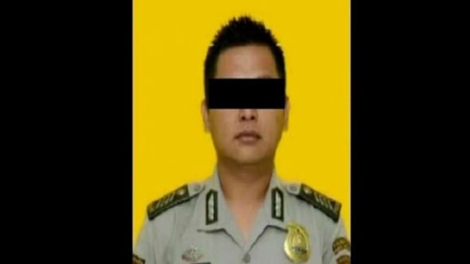 Oknum polisi bernama Bripka IS terlinbat aksi pencurian di Lampung