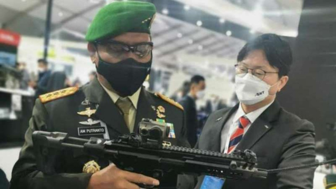 VIVA Militer: Dankodiklatad, Letjen TNI Anto Mukti Putranto, di Seoul, Korsel