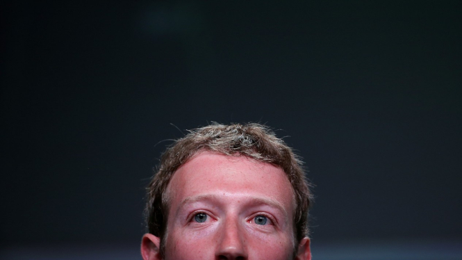 Kepala Eksekutif Facebook Mark Zuckerberg.