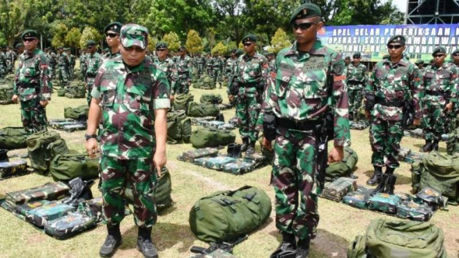 VIVA Militer: Satgas Pamrahwan Yonif Raider Khusus 732/Banau