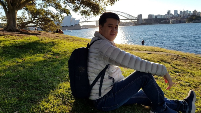Â Steven Effendi Halim sekarang sedang belajar dan bekerja di Sydney. (Supplied)