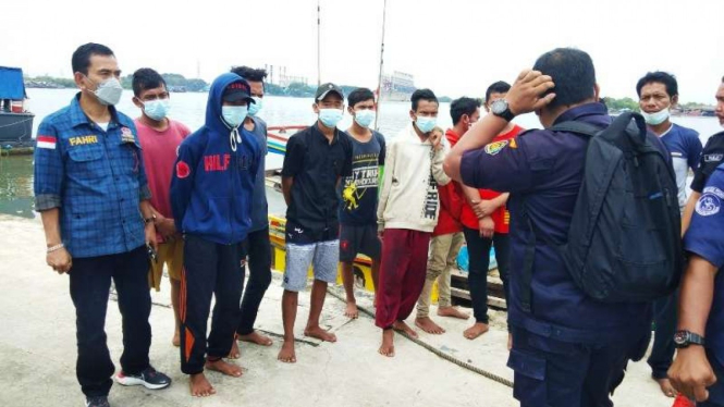 10 nelayan WNI dipulangkan dari Malaysia setelah sempat ditahan