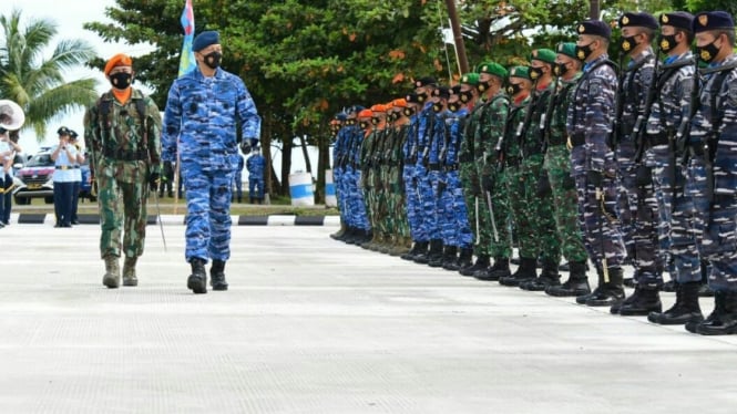 VIVA Militer: Marsekal TNI Fadjar Prasetyo resmikan satuan di Natuna