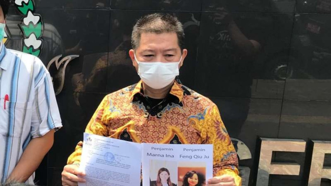 Andy Cahyady, korban penganiayaan WNA bernama Wenhai Guan