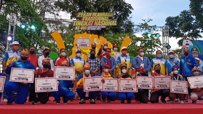 Banten dan Jawa Barat juara umum bersama Potradnas 2021