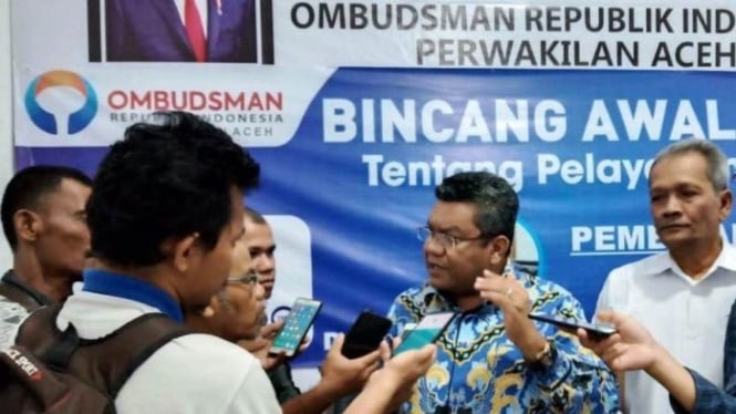 Kepala Ombudsman Republik Indonesia Perwakilan Aceh Taqwaddin Husin.