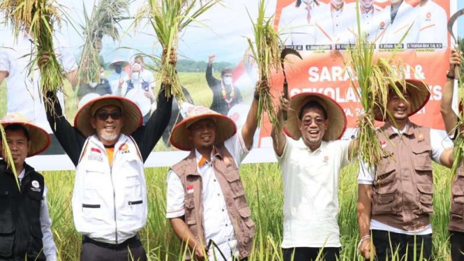 PKS panen perdana bersama petani lokal di Kubu Raya Kalbar