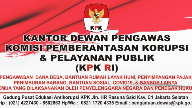 Logo ormas yang mirip KPK.