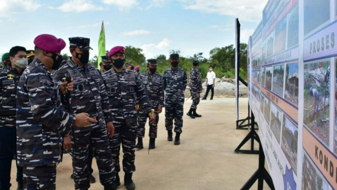VIVA Militer: Kepala Staf TNI Angkatan Laut (Kasal) resmikan Puslatpur 9
