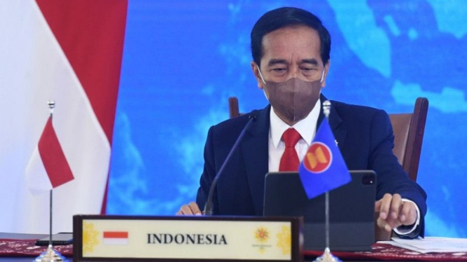 Presiden RI Joko Widodo dalam gelaran KTT ke-38 dan ke-39 ASEAN.