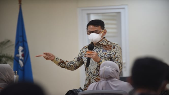Ketua Umun Persatuan Insinyur Indonesia (PII) Heru Dewanto