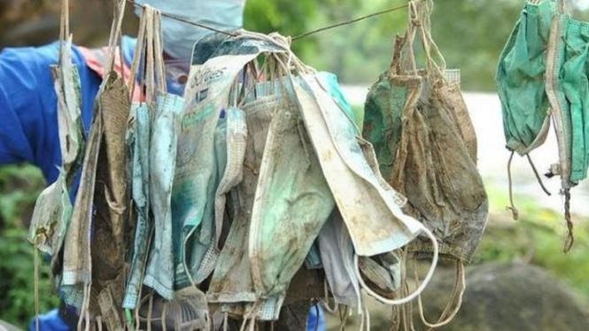 Limbah sampah medis yang menumpuk dan tidak terkendali. (Indonesia.go.id)