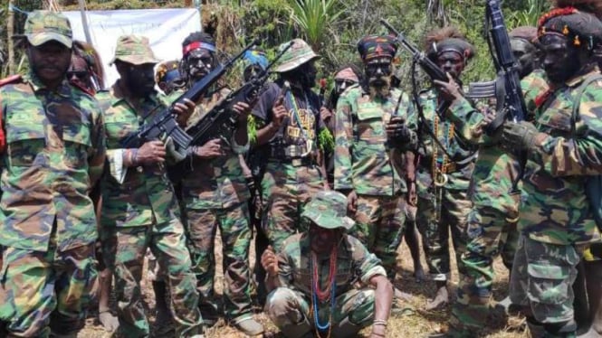 VIVA Militer: Kelompok Separatis Teroris (KST) Organisasi Papua Merdeka (OPM)