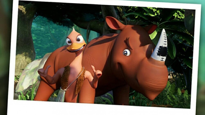 Animasi Riki Rhino