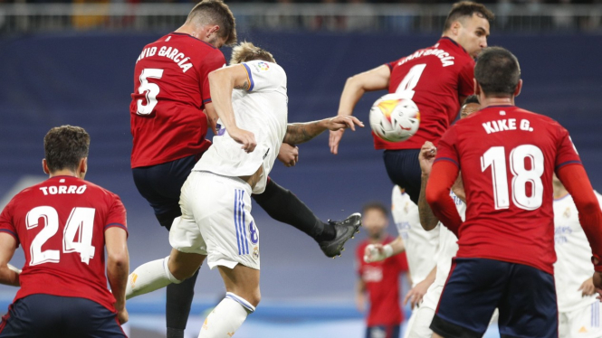 Duel Real Madrid vs Osasuna