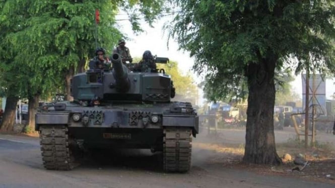 VIVA Militer: Tank Leopard Batalyon Kavaleri 8/Narasinga Wiratama Kostrad